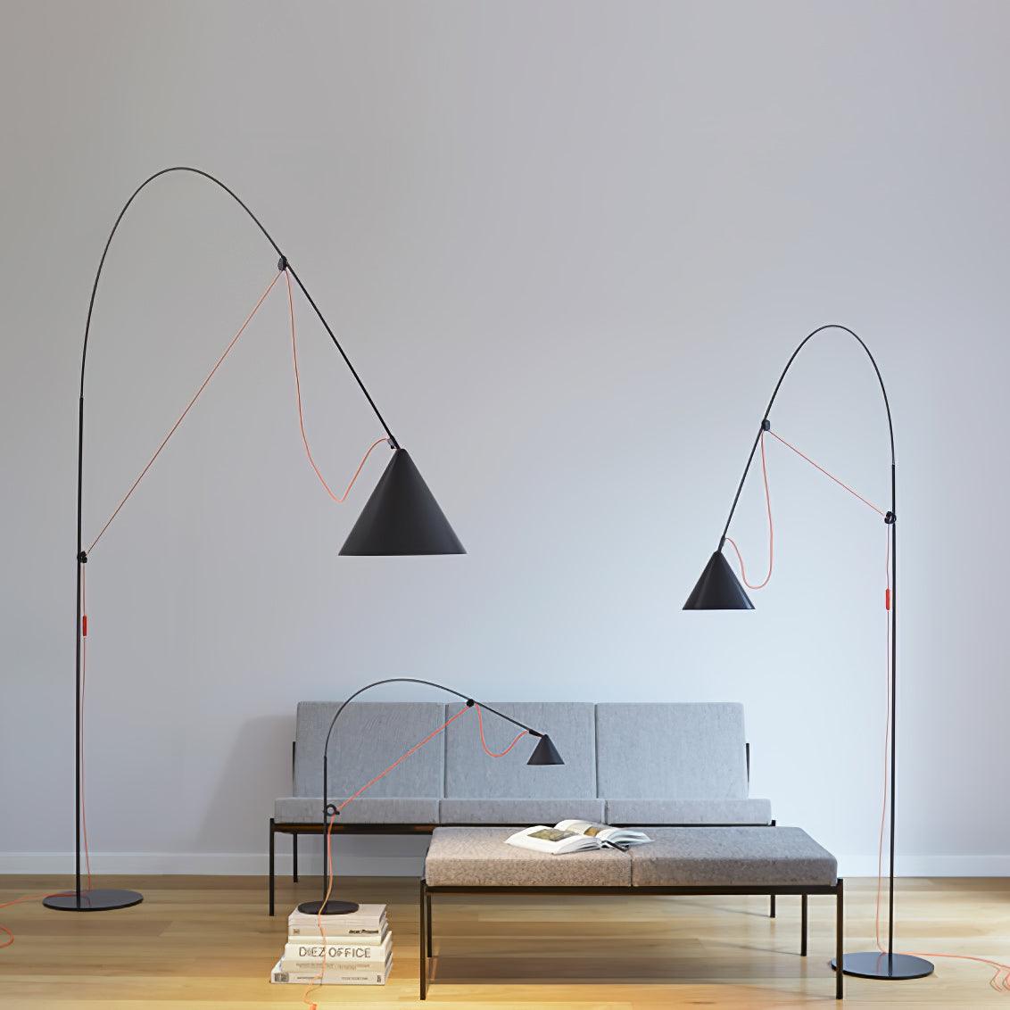 Aurzoril Industrial Floor Lamp-Neutral Decor