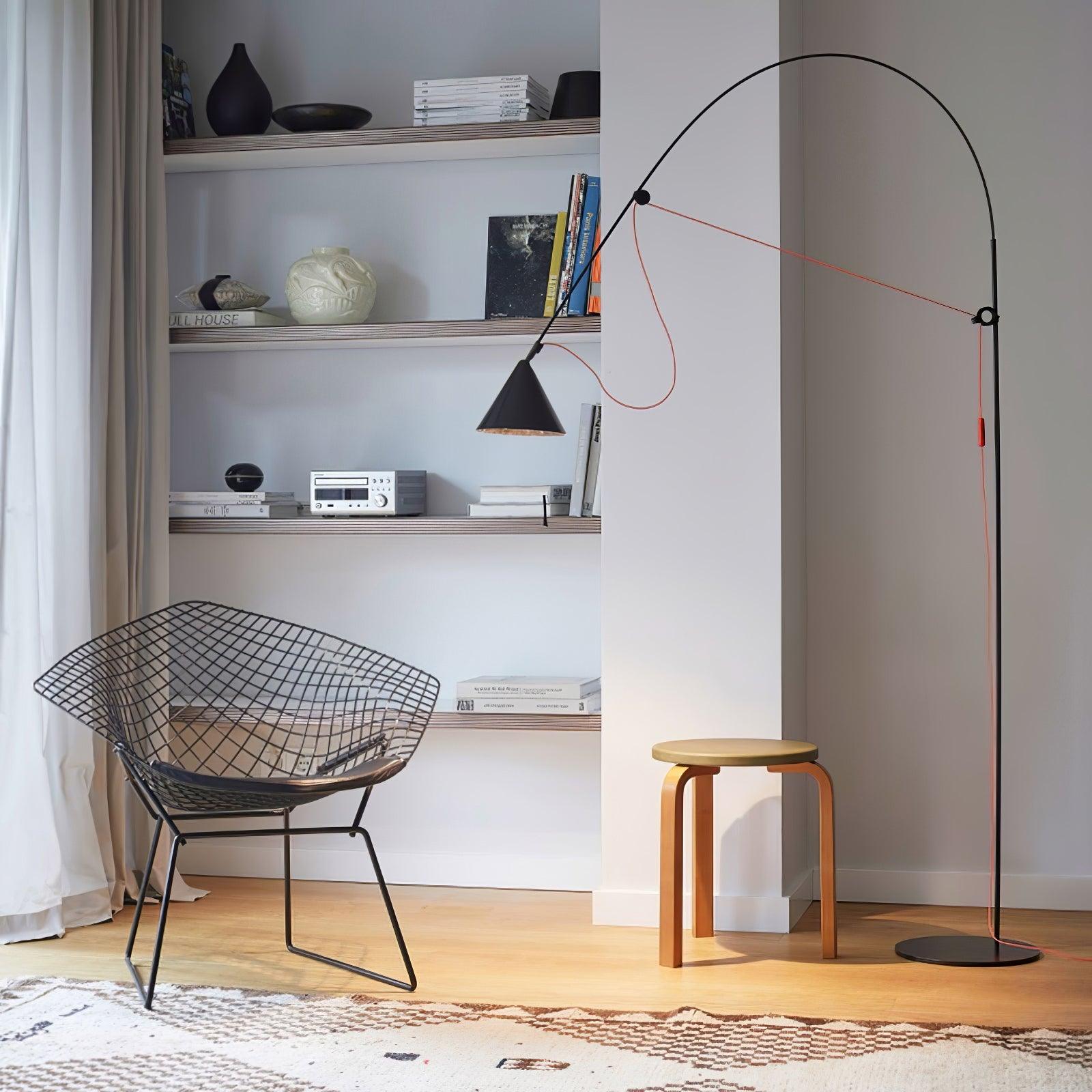 Aurzoril Industrial Floor Lamp-Neutral Decor