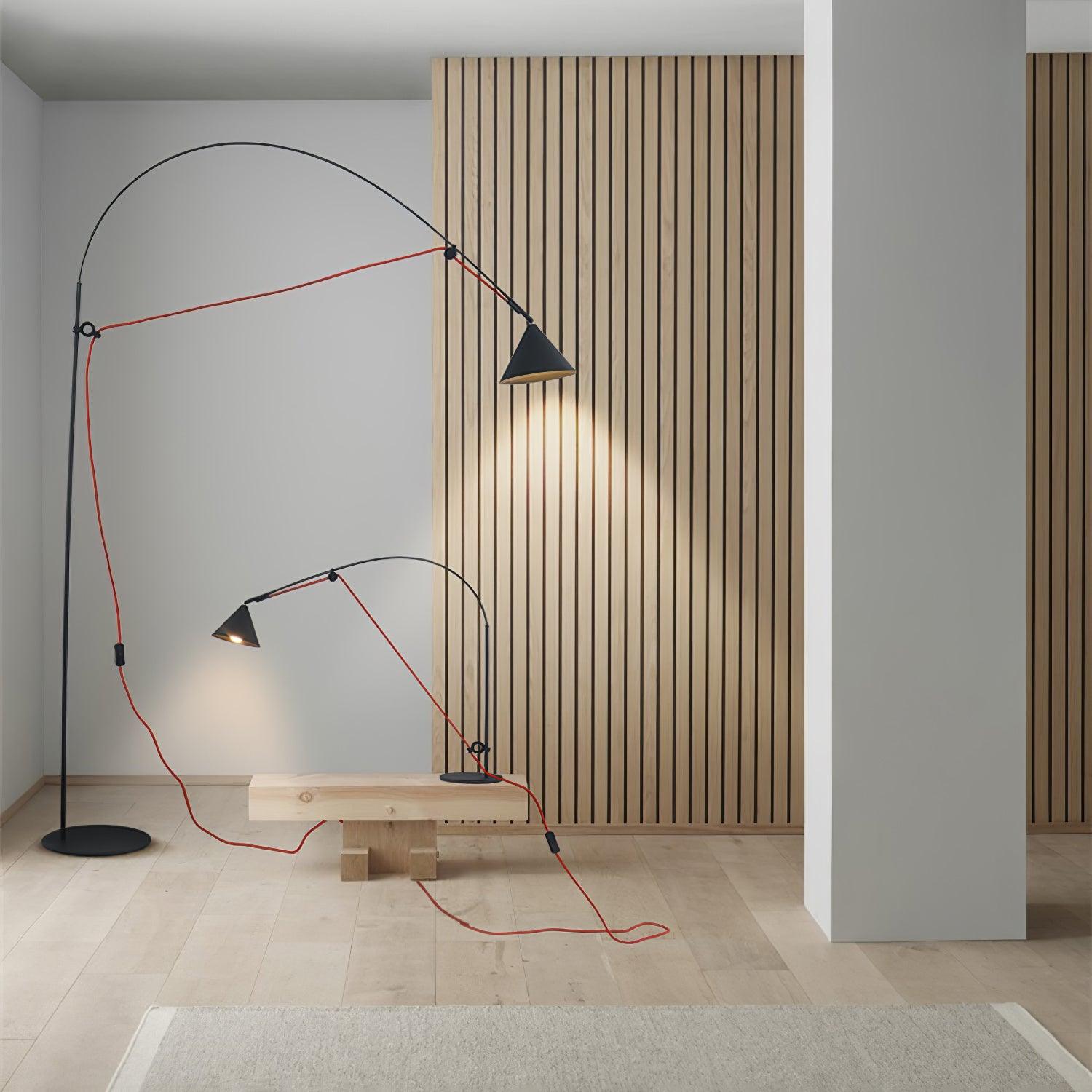 Aurzoril Industrial Floor Lamp-Neutral Decor