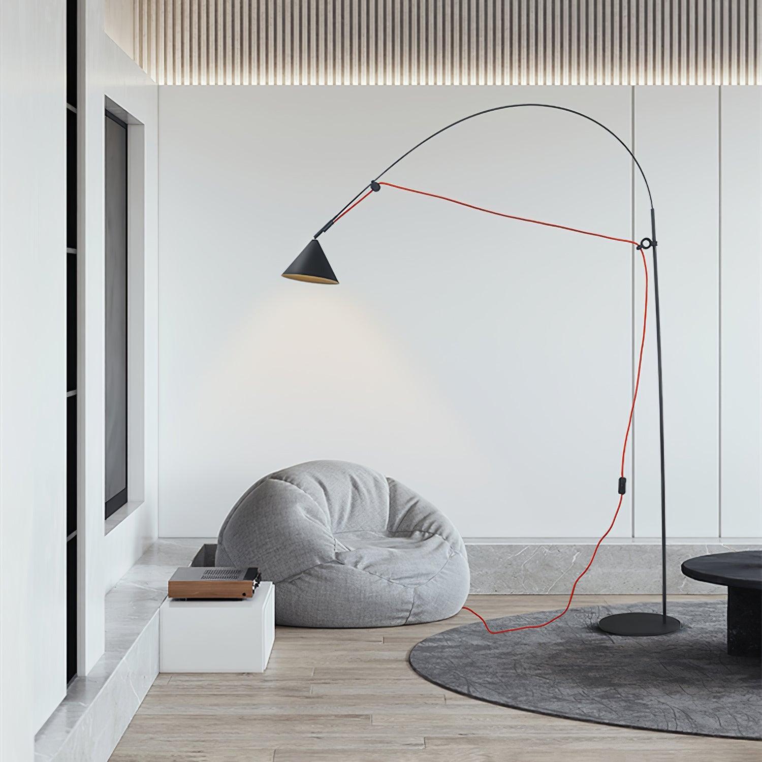 Aurzoril Industrial Floor Lamp-Neutral Decor