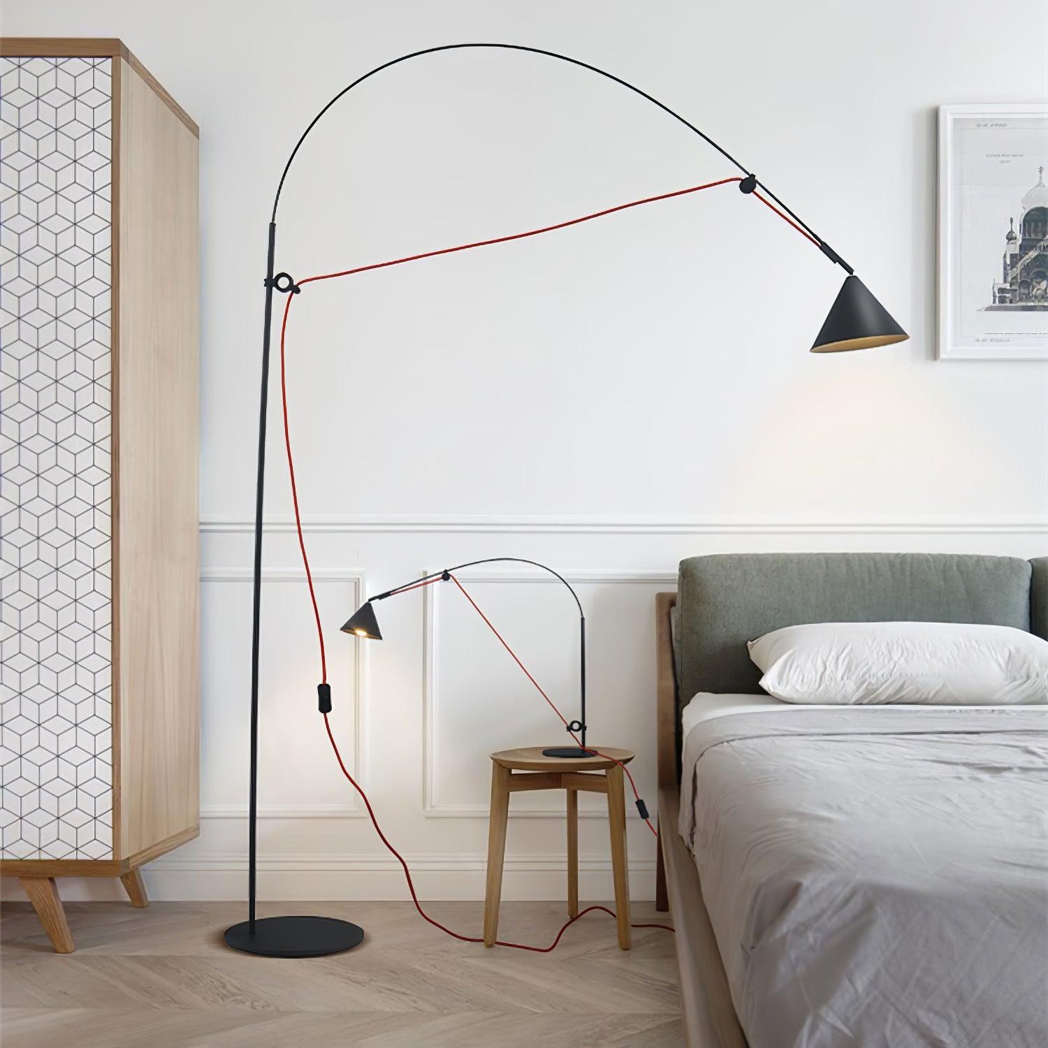 Aurzoril Industrial Floor Lamp-Neutral Decor
