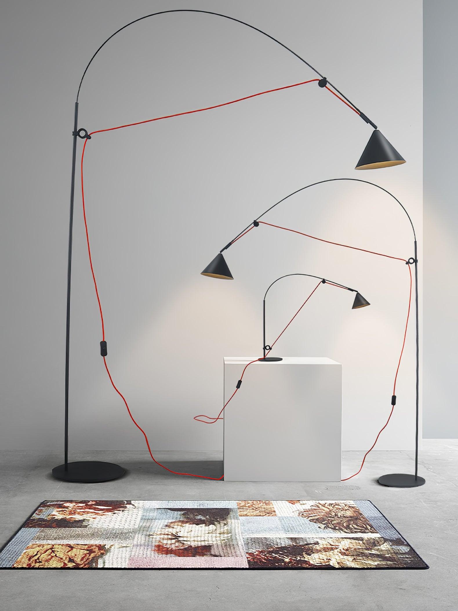 Aurzoril Industrial Floor Lamp-Neutral Decor