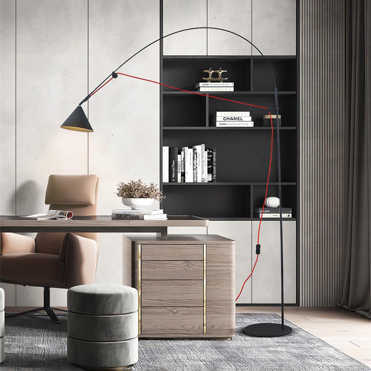 Aurzoril Industrial Floor Lamp-Neutral Decor
