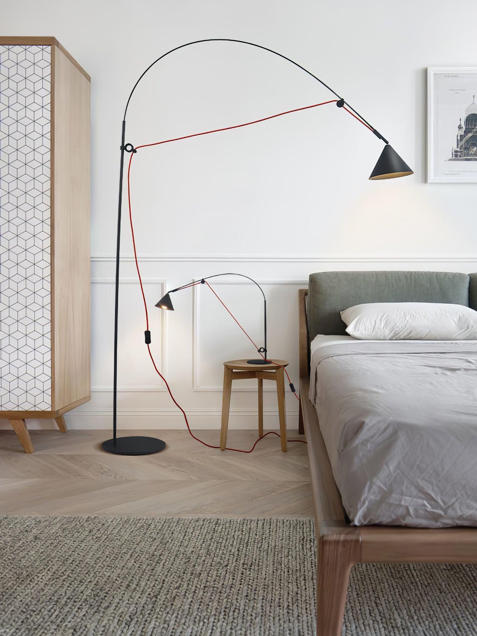 Aurzoril Industrial Floor Lamp-Neutral Decor