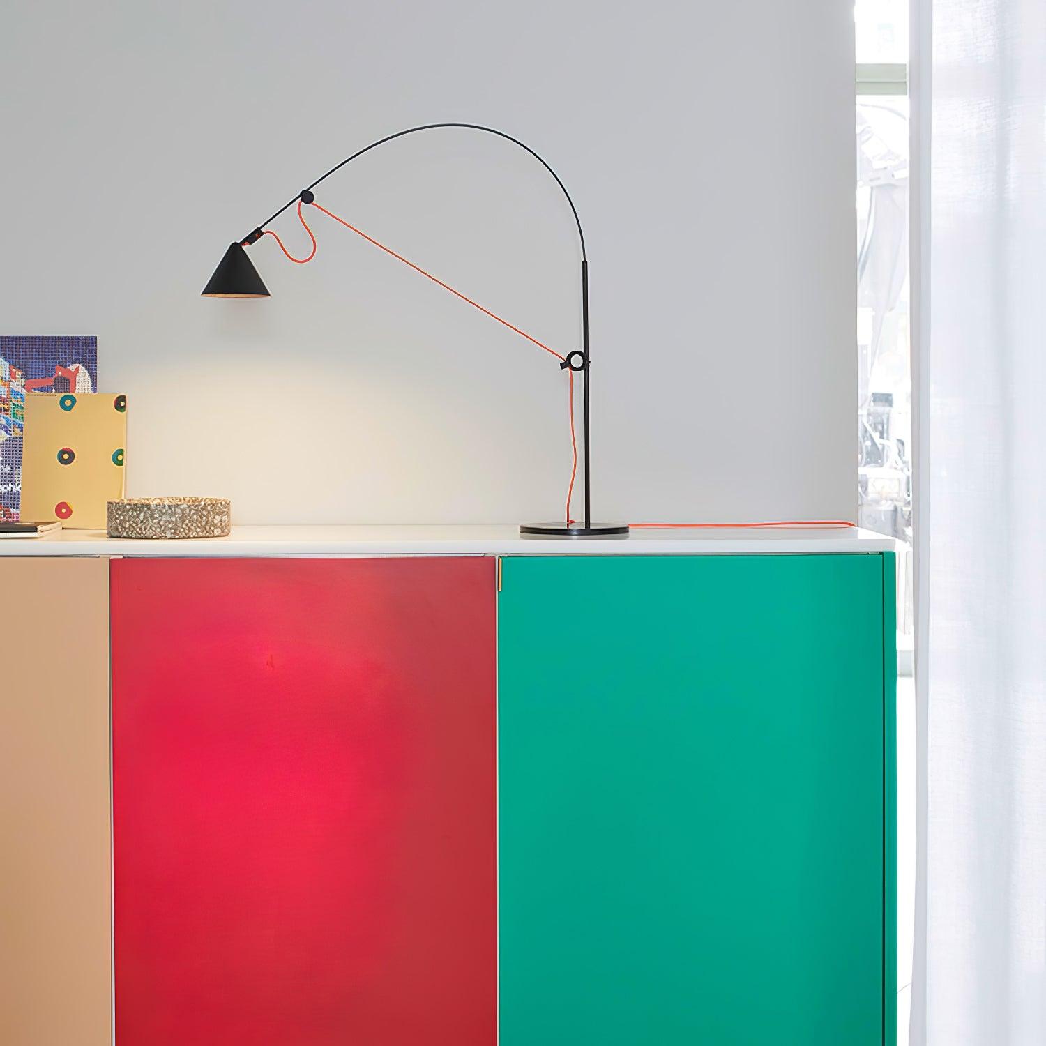 Pamela Minimalist Table Lamp-Neutral Decor