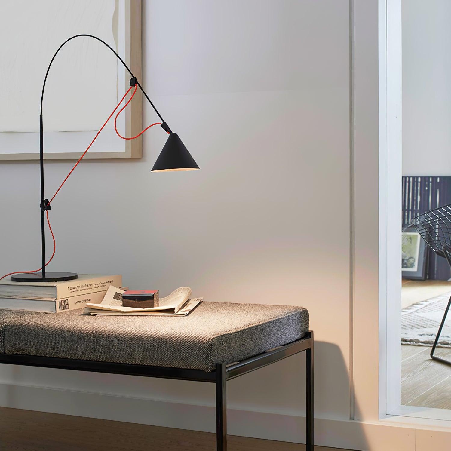 Pamela Minimalist Table Lamp-Neutral Decor