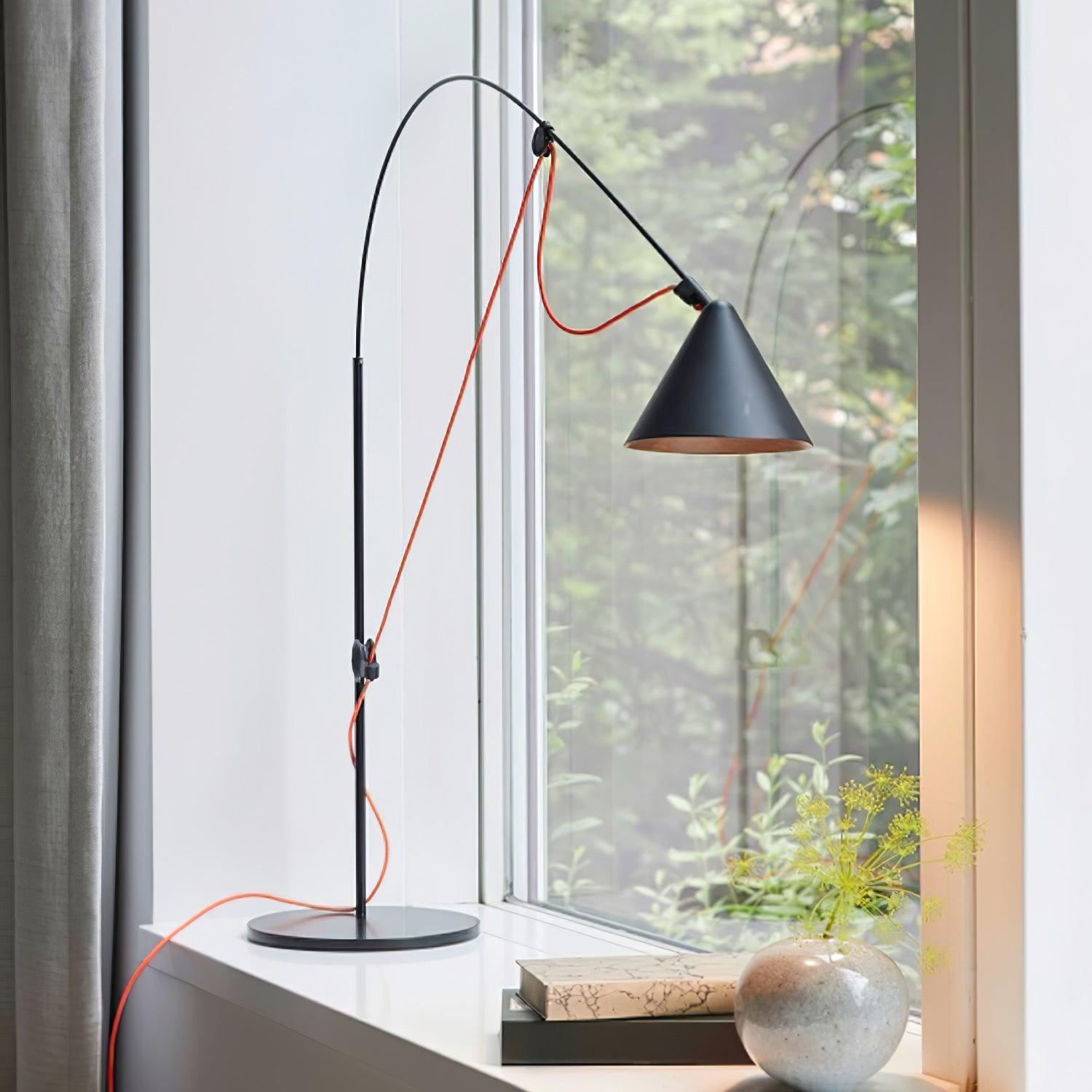 Pamela Minimalist Table Lamp-Neutral Decor