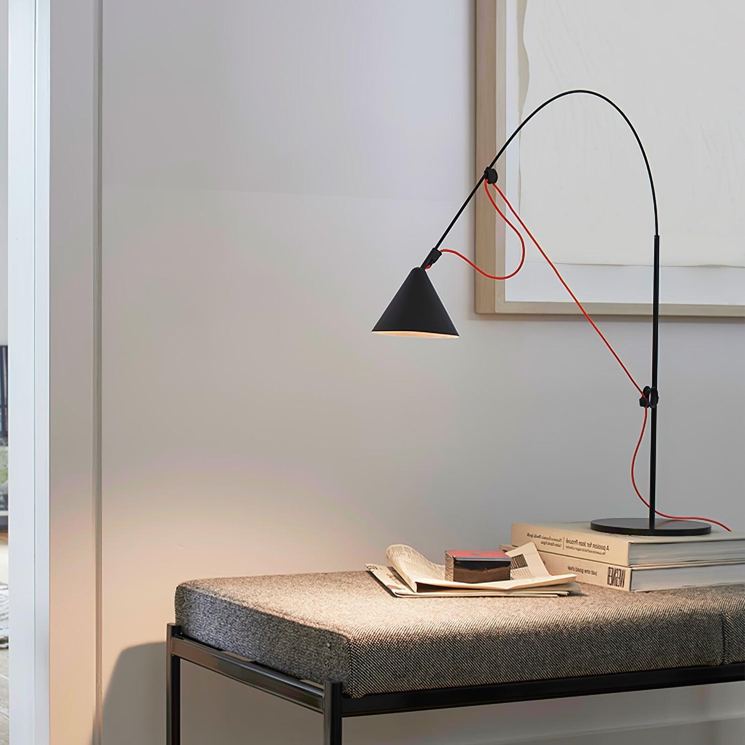 Pamela Minimalist Table Lamp-Neutral Decor