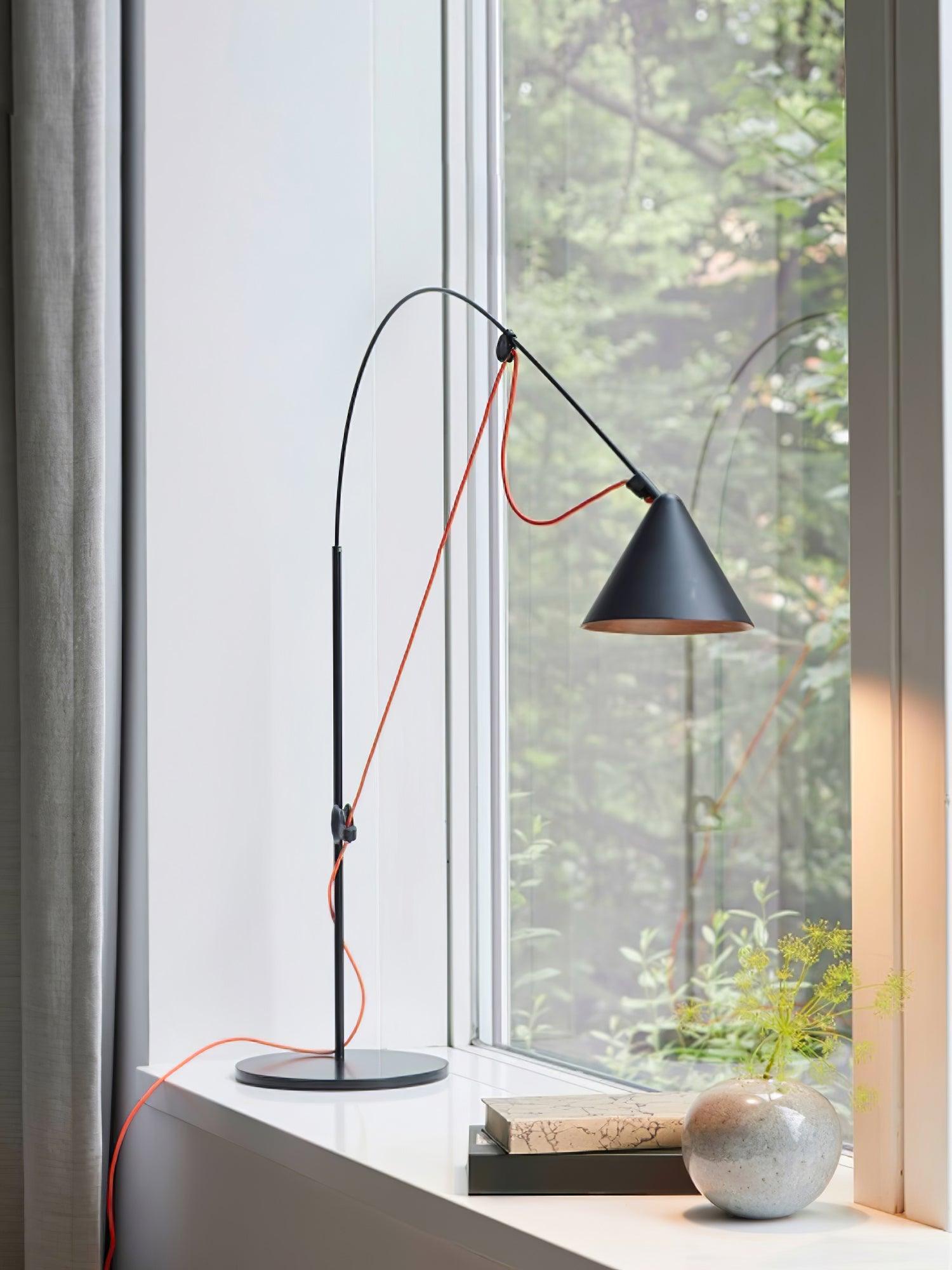 Pamela Minimalist Table Lamp-Neutral Decor