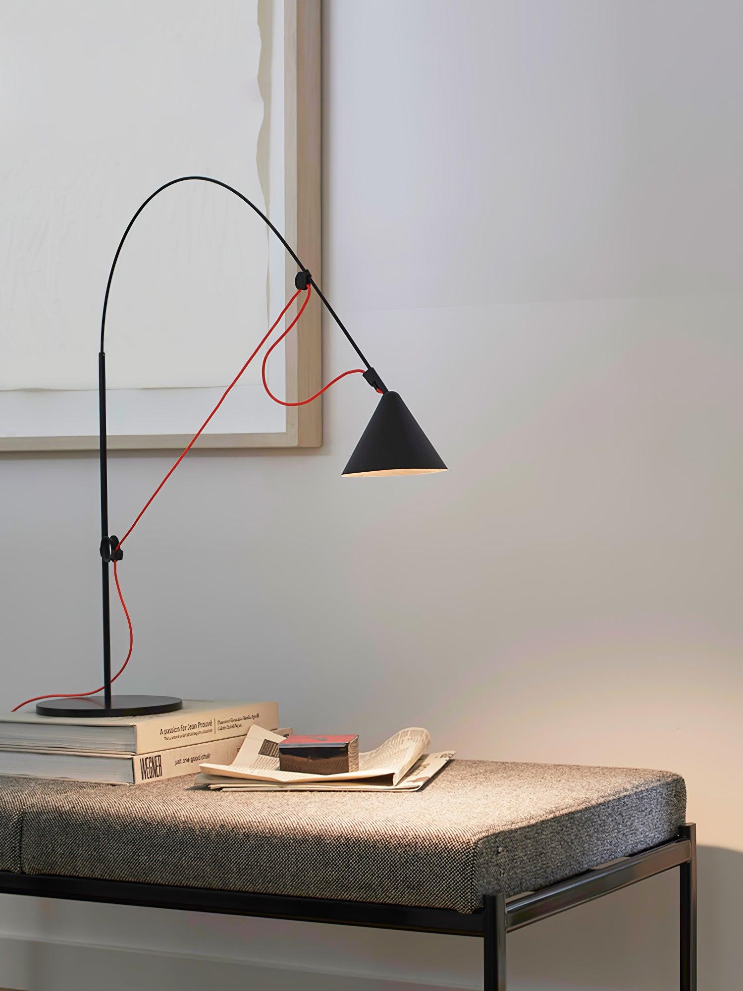 Pamela Minimalist Table Lamp-Neutral Decor