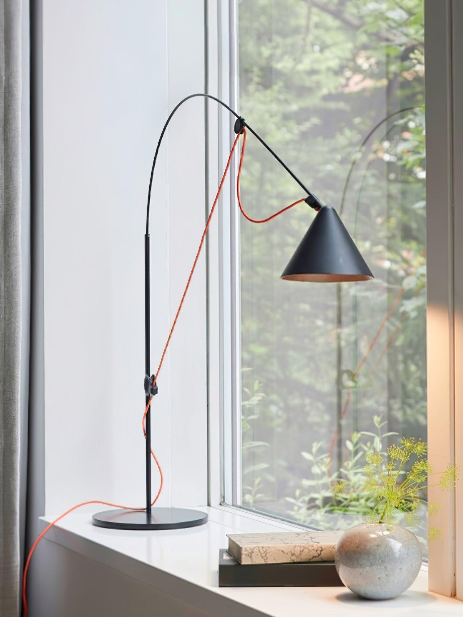 Pamela Minimalist Table Lamp-Neutral Decor