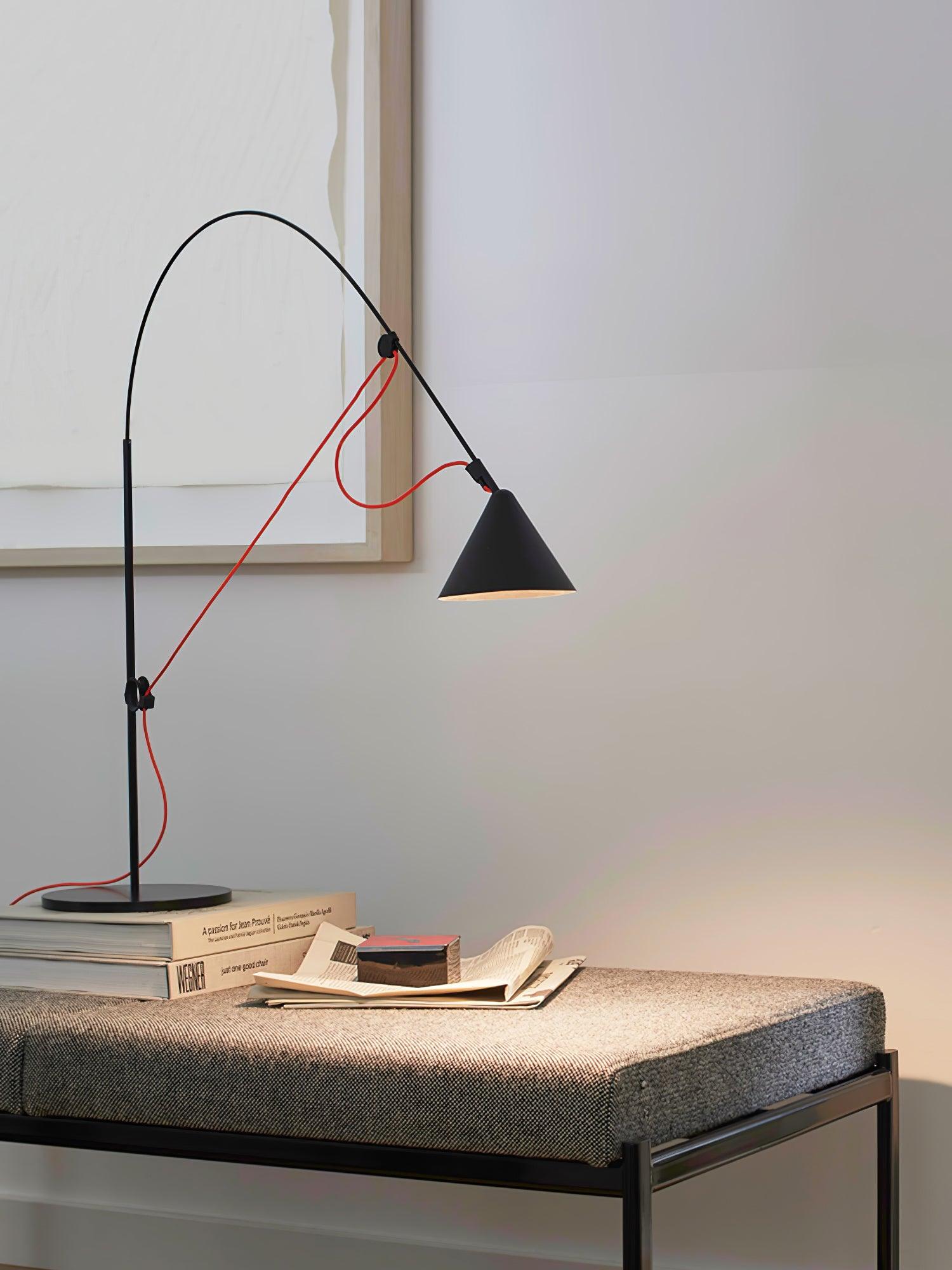 Pamela Minimalist Table Lamp-Neutral Decor
