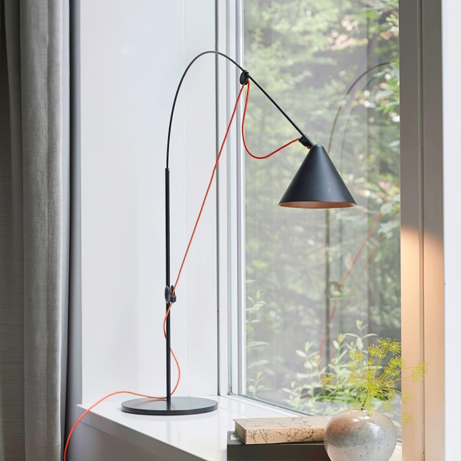 Pamela Minimalist Table Lamp-Neutral Decor
