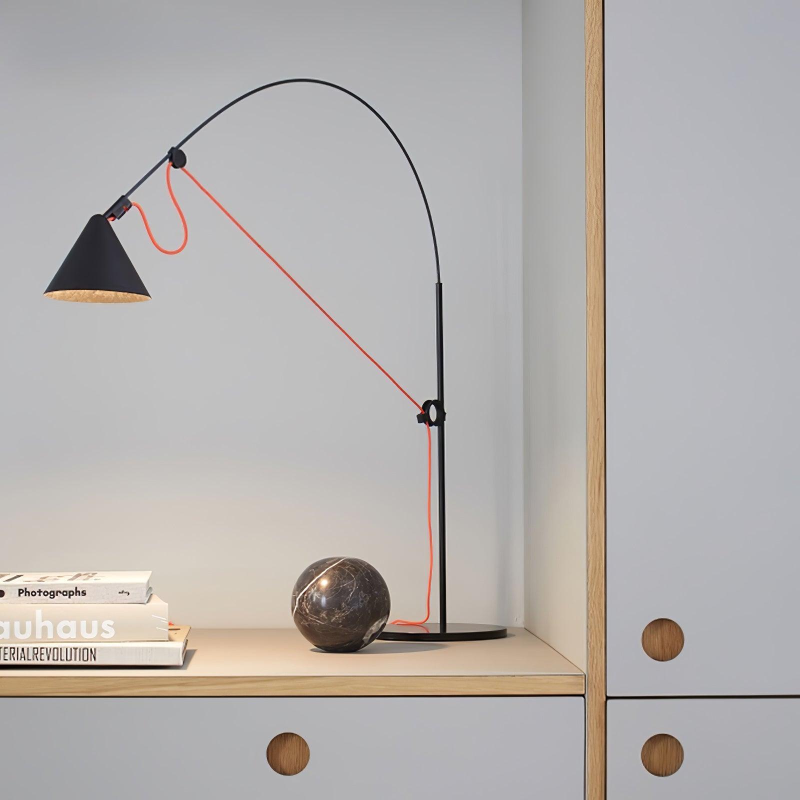 Pamela Minimalist Table Lamp-Neutral Decor