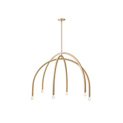 Rhea Brass Chandelier