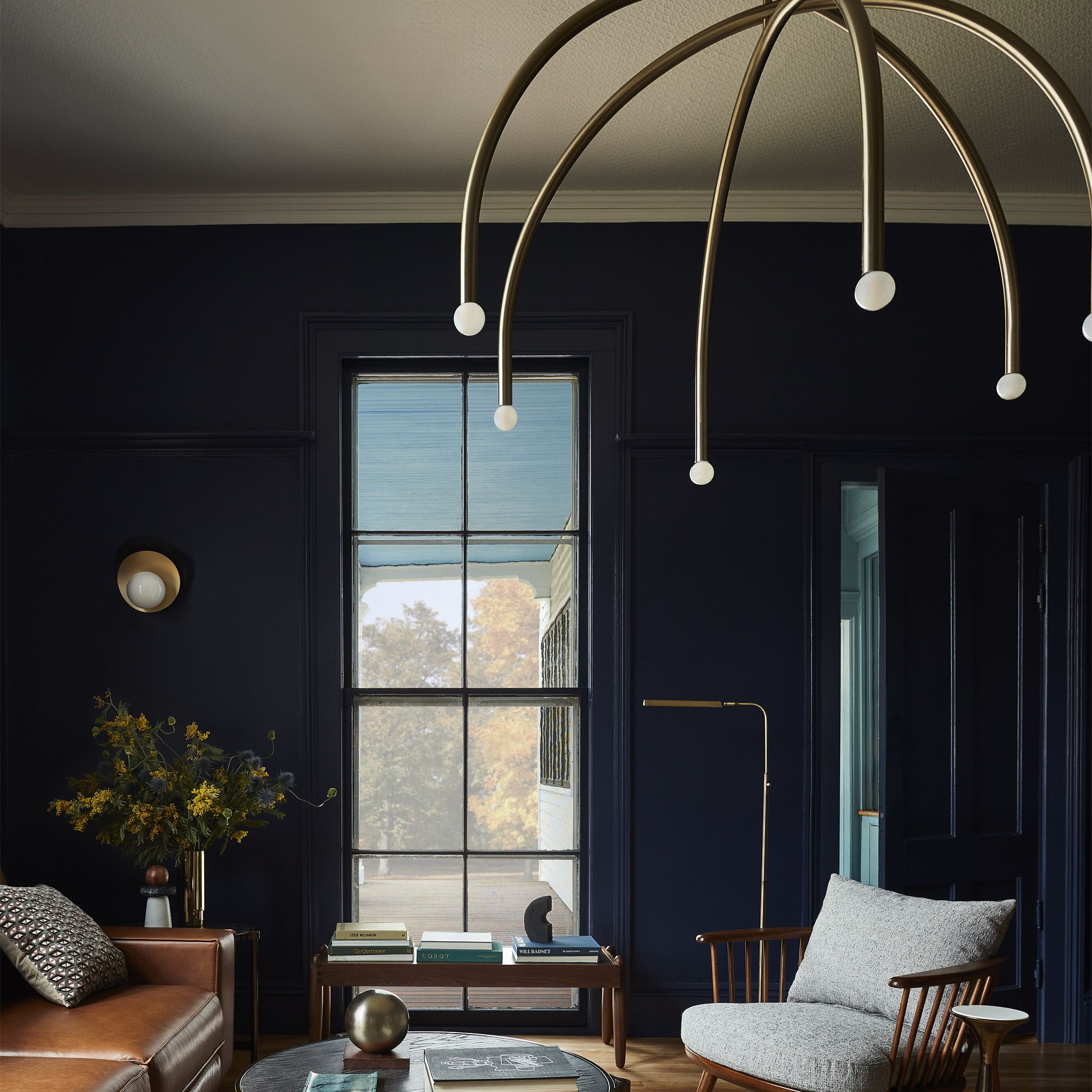 Rhea Brass Chandelier
