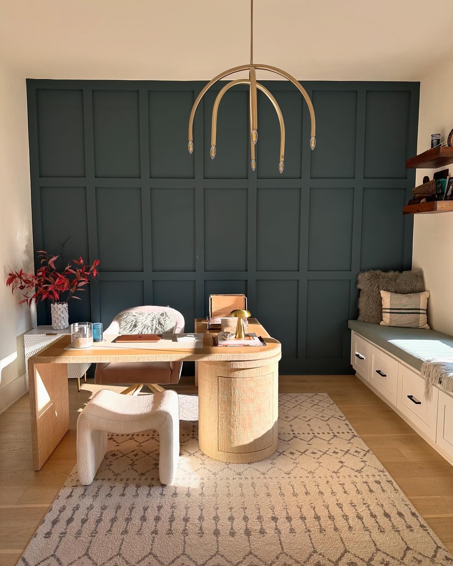Rhea Brass Chandelier