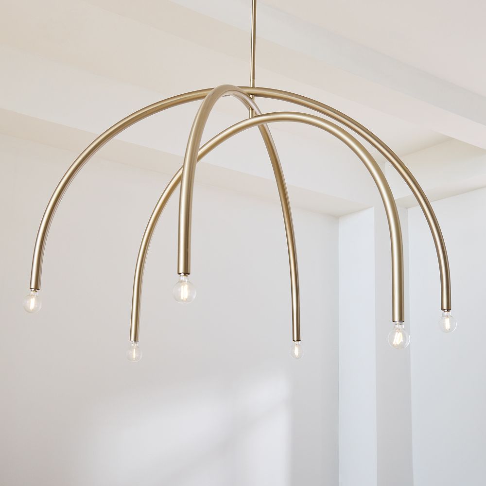 Rhea Brass Chandelier