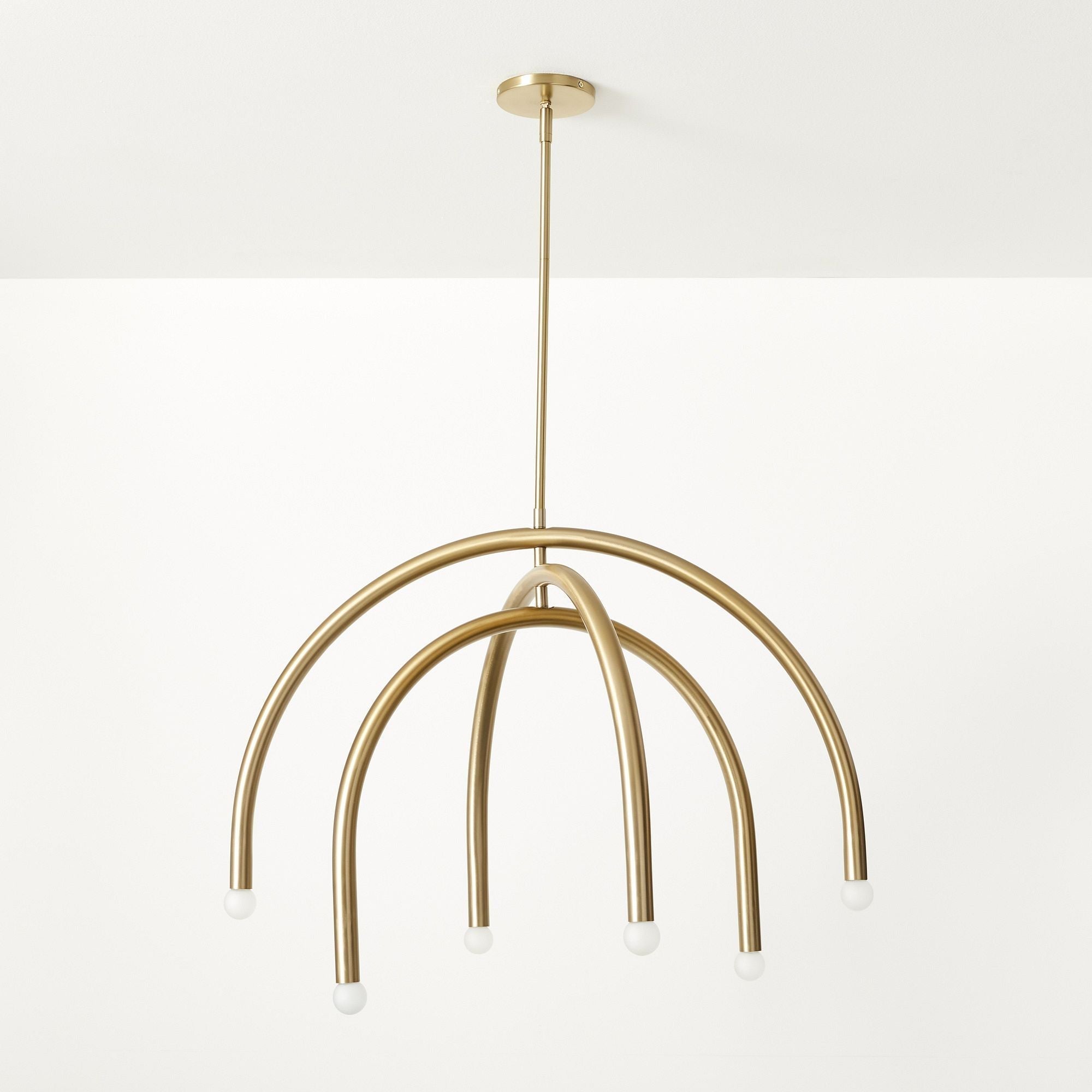 Rhea Brass Chandelier