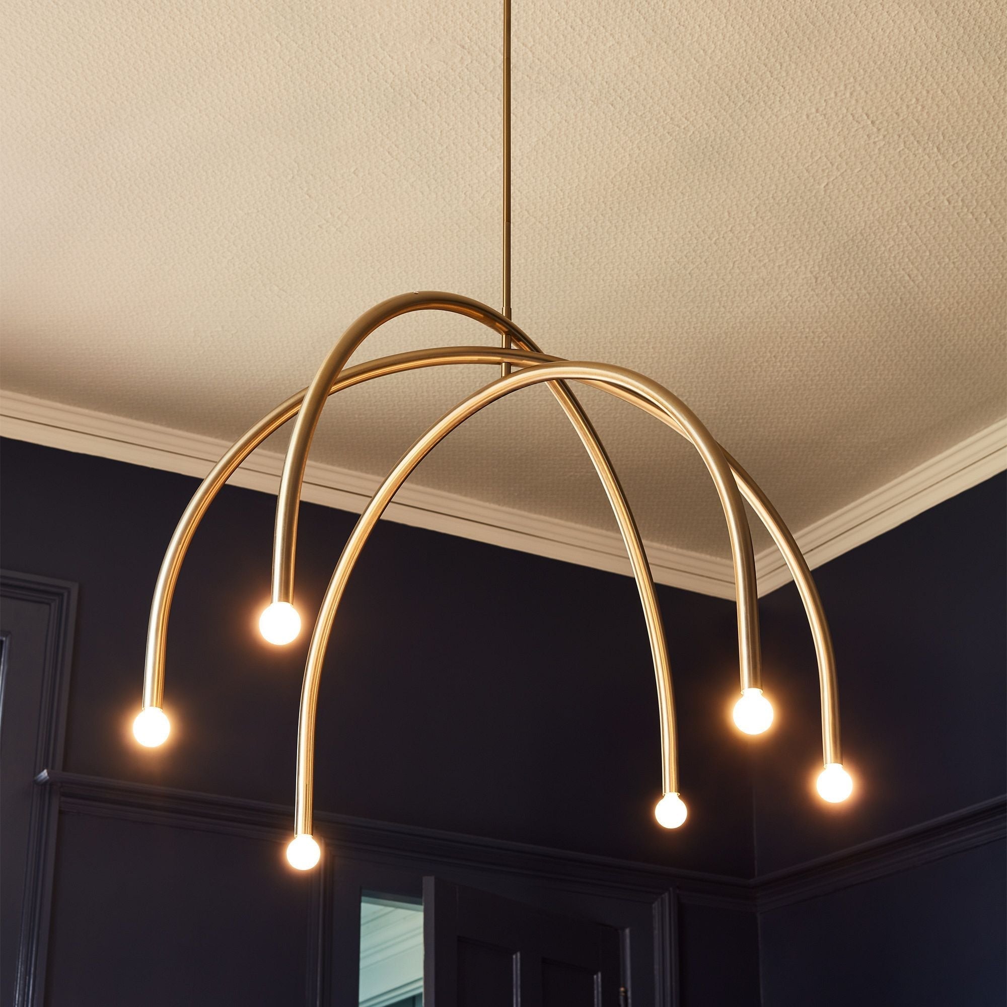 Rhea Brass Chandelier