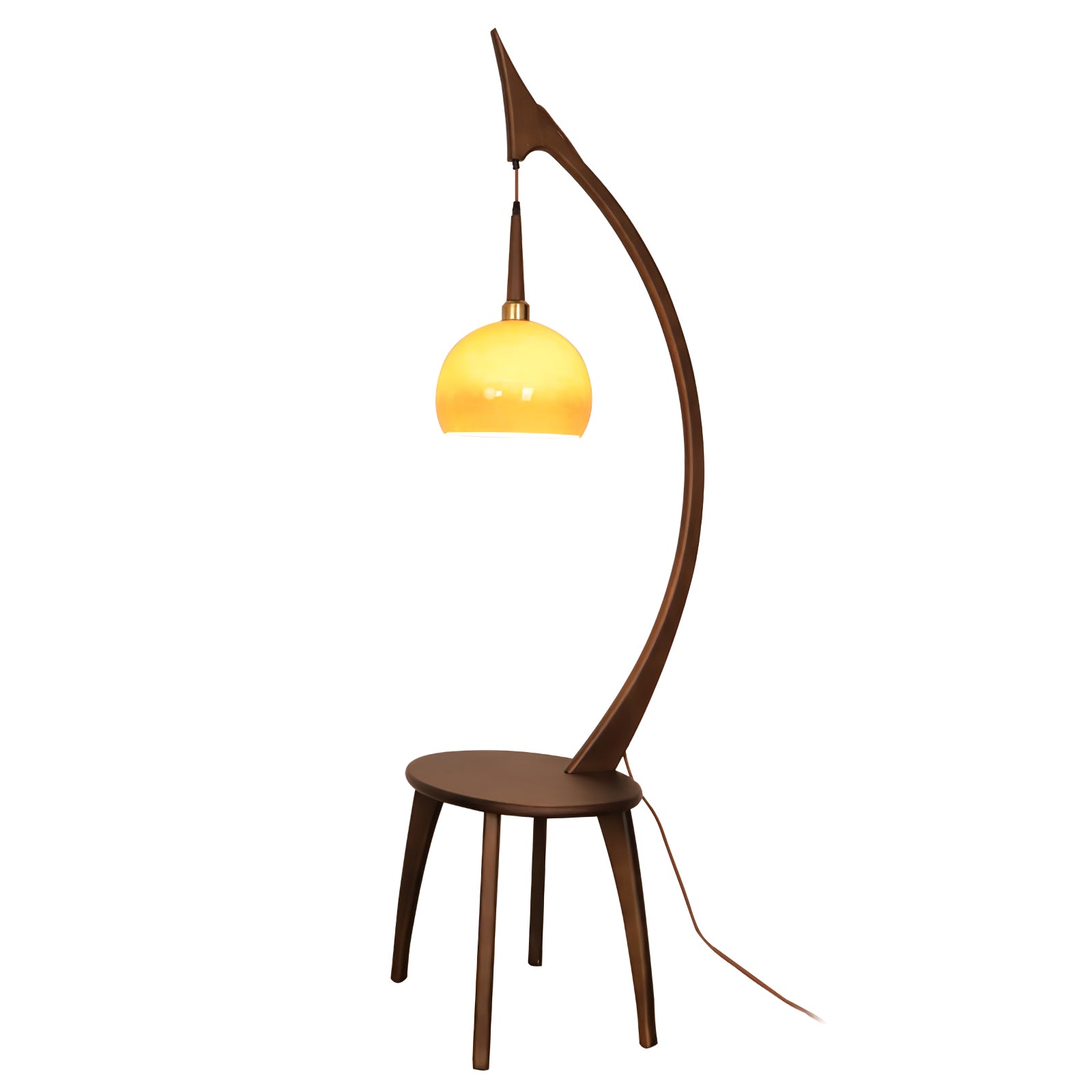 Arco Arc Curve Floor Lamp-Neutral Decor