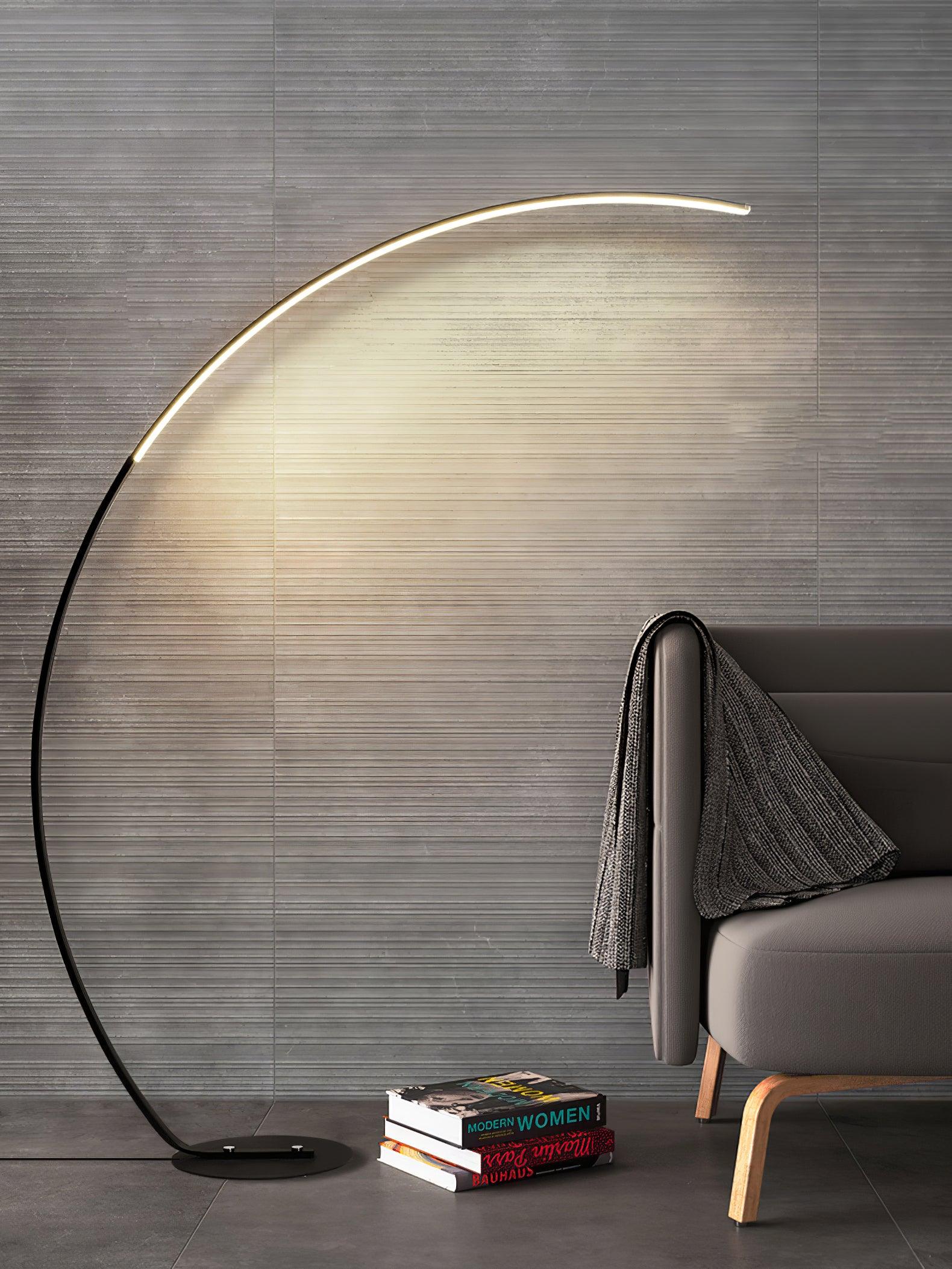 Zophaor Mid-Century Glass & Brass Wall Light-Neutral Decor