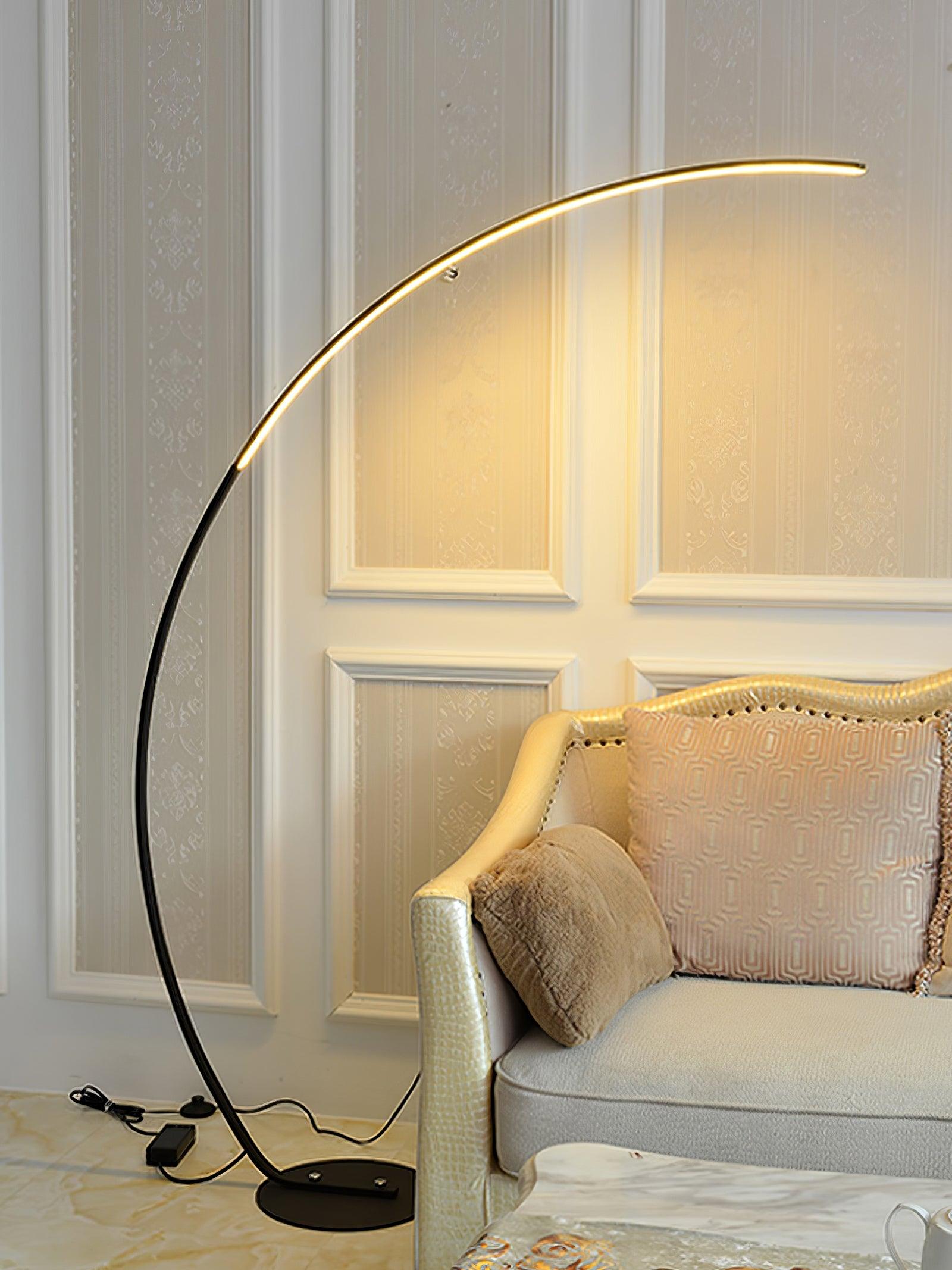 Zophaor Mid-Century Glass & Brass Wall Light-Neutral Decor
