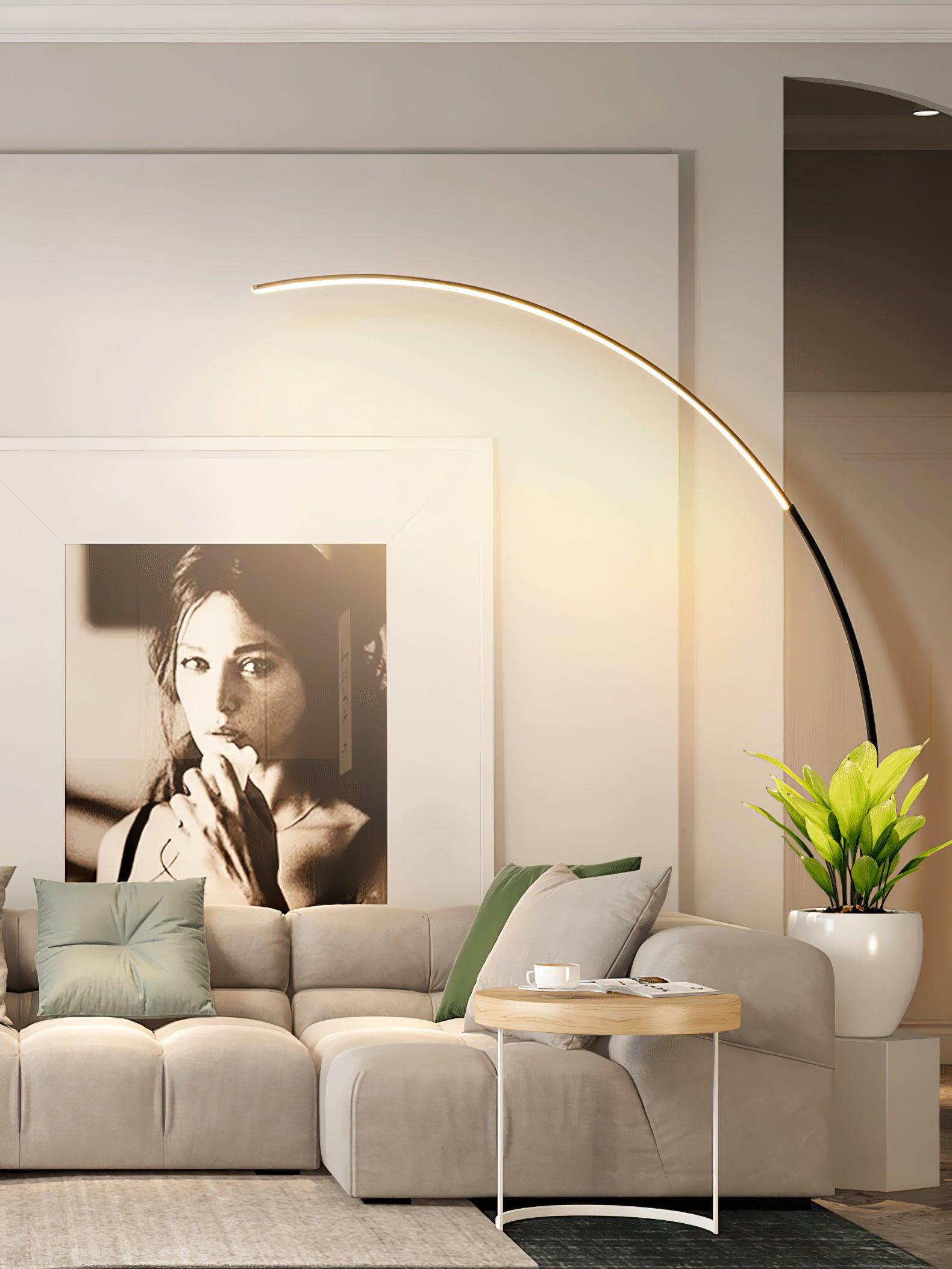 Zophaor Mid-Century Glass & Brass Wall Light-Neutral Decor