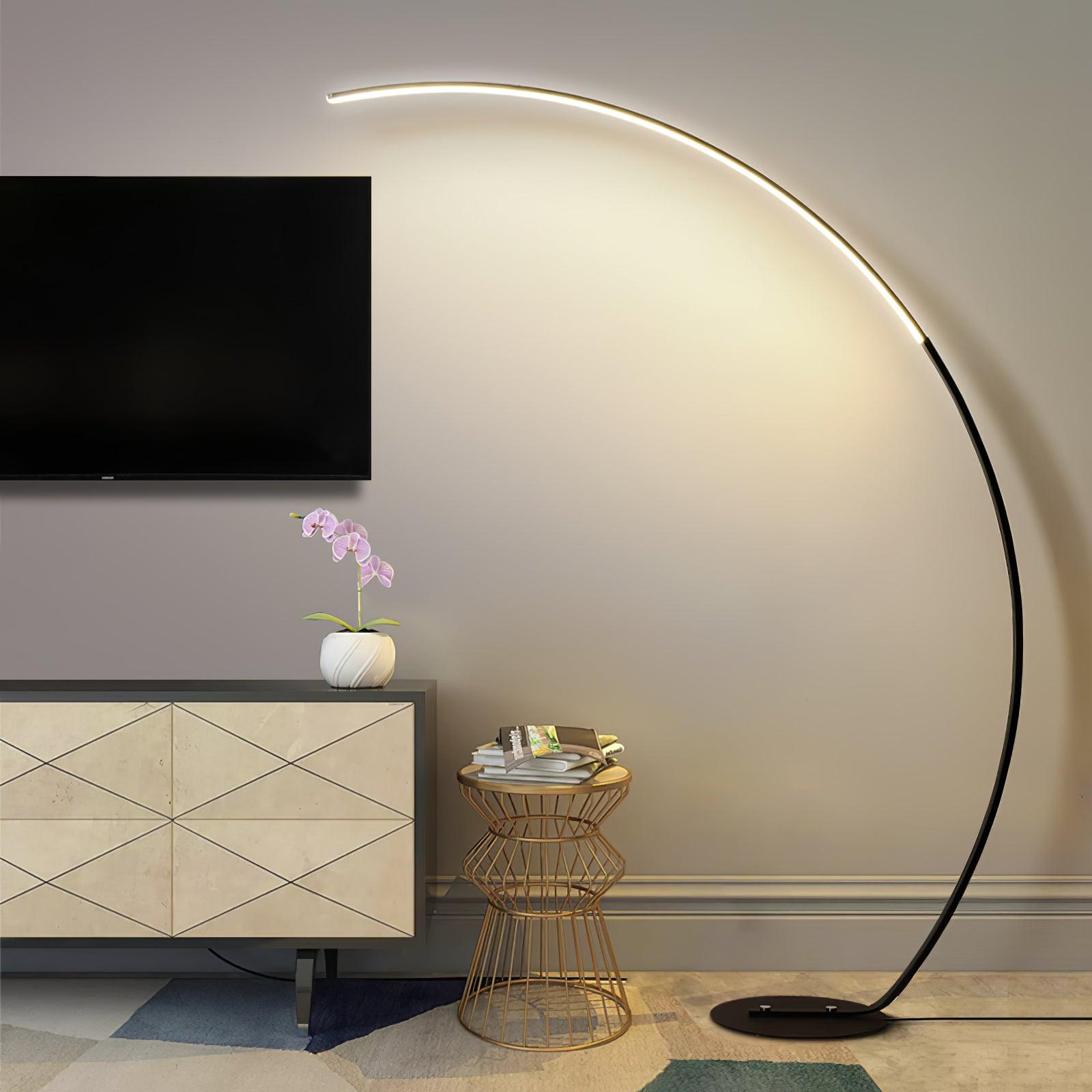 Zophaor Mid-Century Glass & Brass Wall Light-Neutral Decor