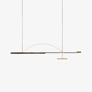 Della Linear Modern Pendant Light-Neutral Decor