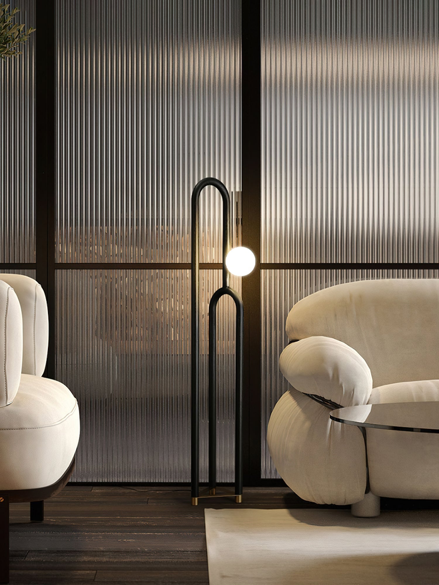 Veraear Art Deco Floor Lamp-Neutral Decor
