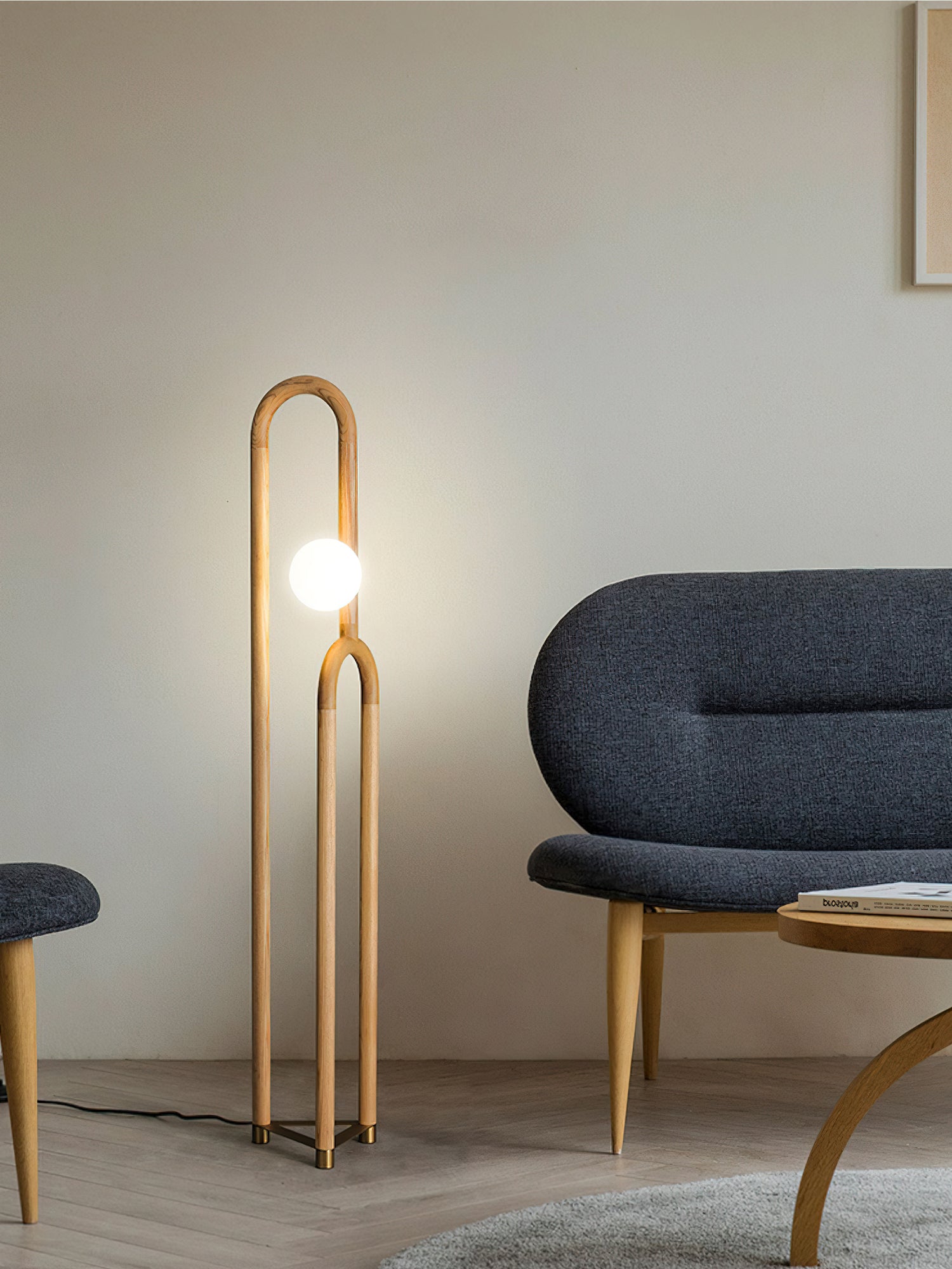 Veraear Art Deco Floor Lamp-Neutral Decor