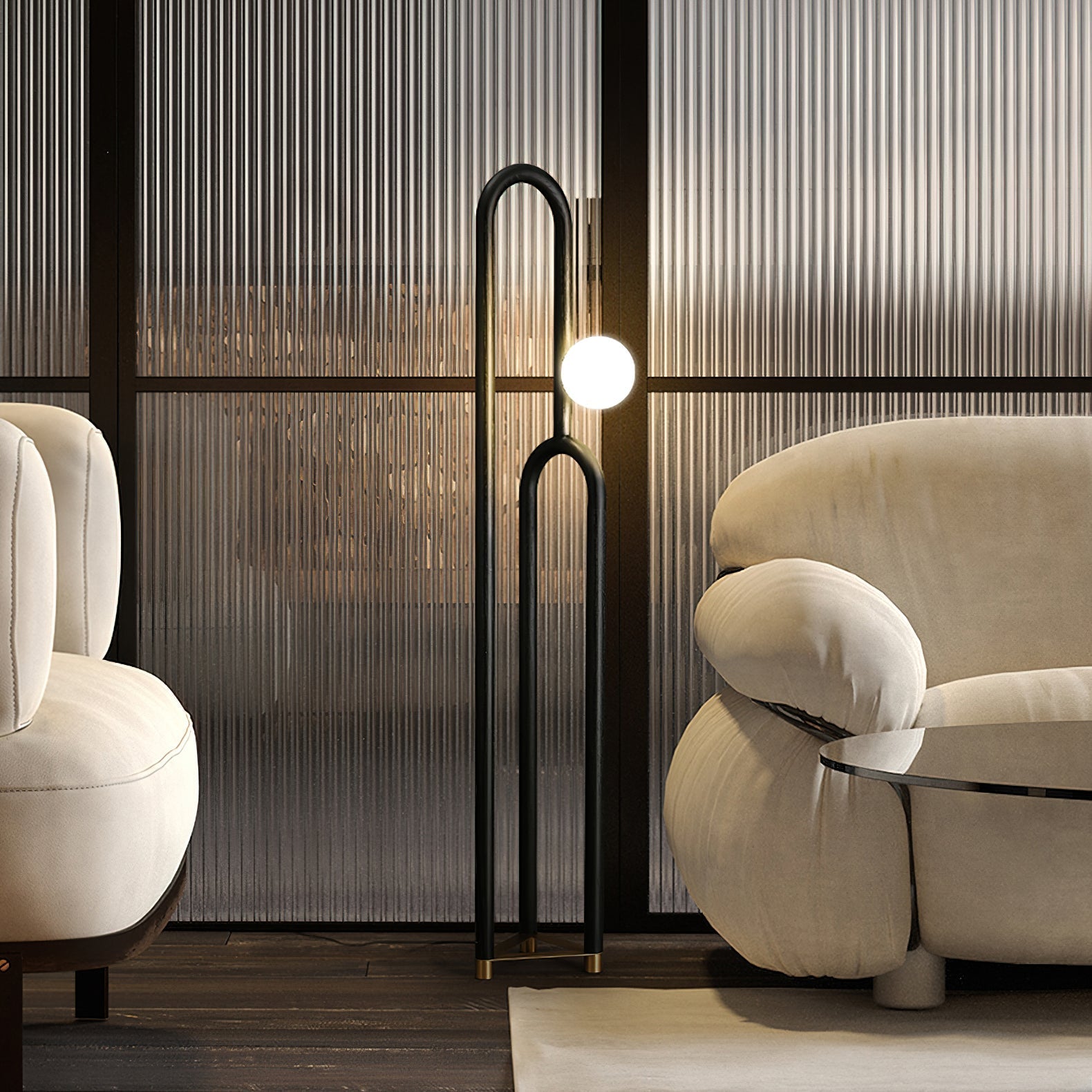 Veraear Art Deco Floor Lamp-Neutral Decor