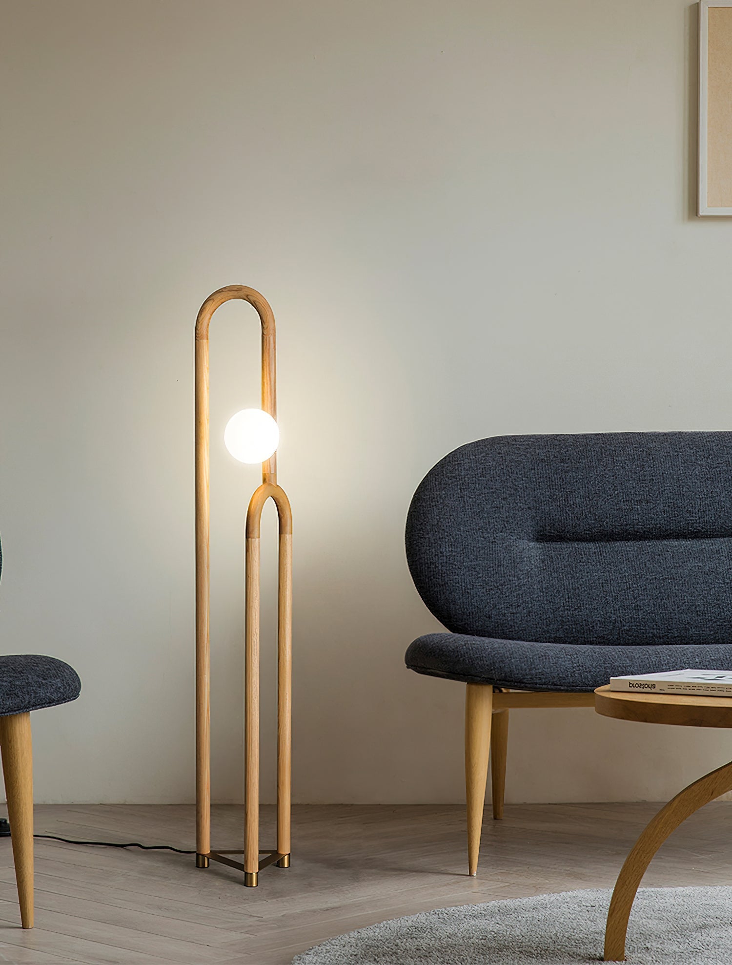 Veraear Art Deco Floor Lamp-Neutral Decor