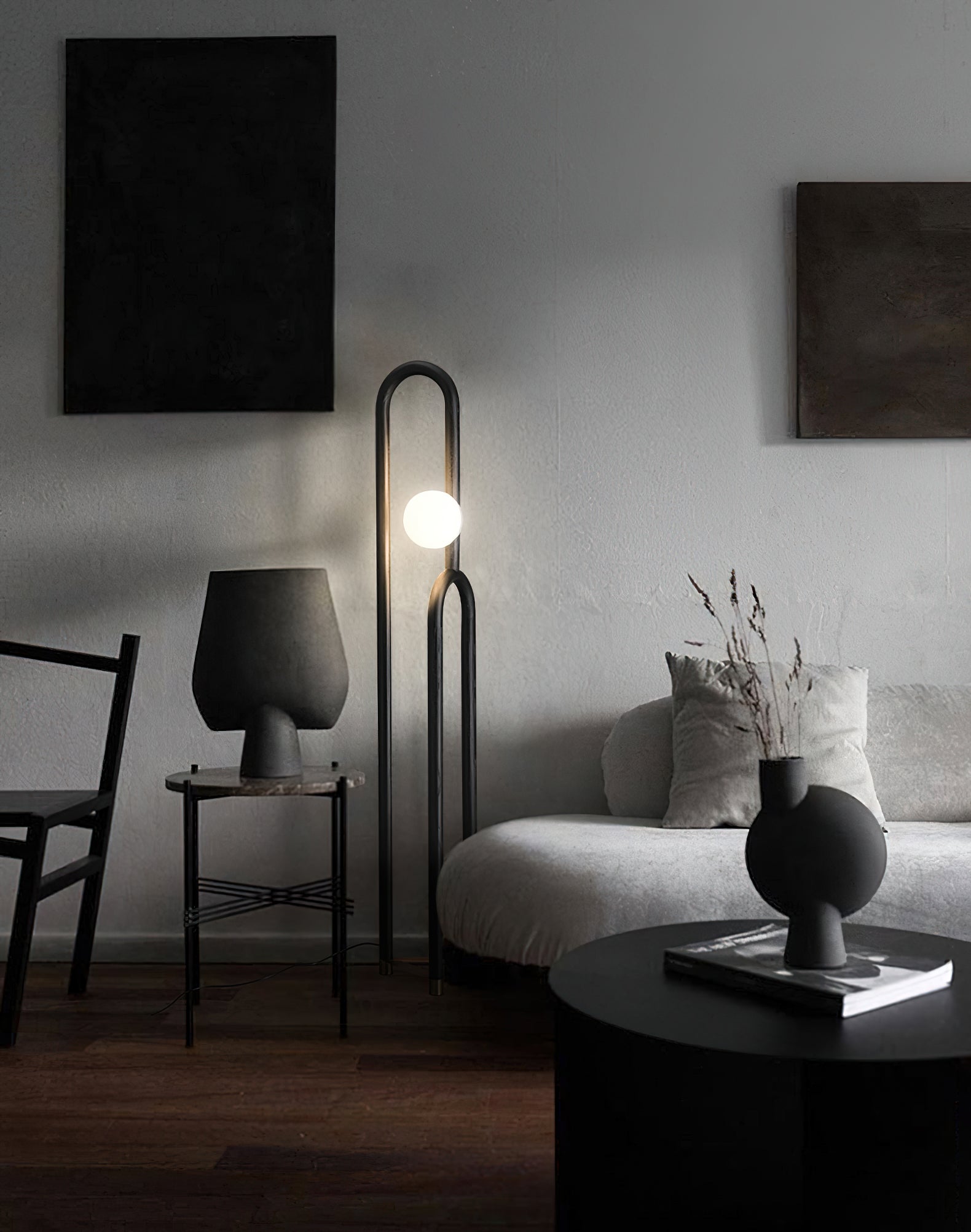 Veraear Art Deco Floor Lamp-Neutral Decor