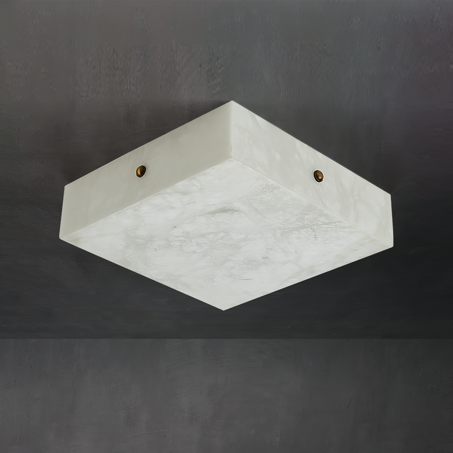 Rauduvys Modern Minimalist Alabaster  Ceiling Light