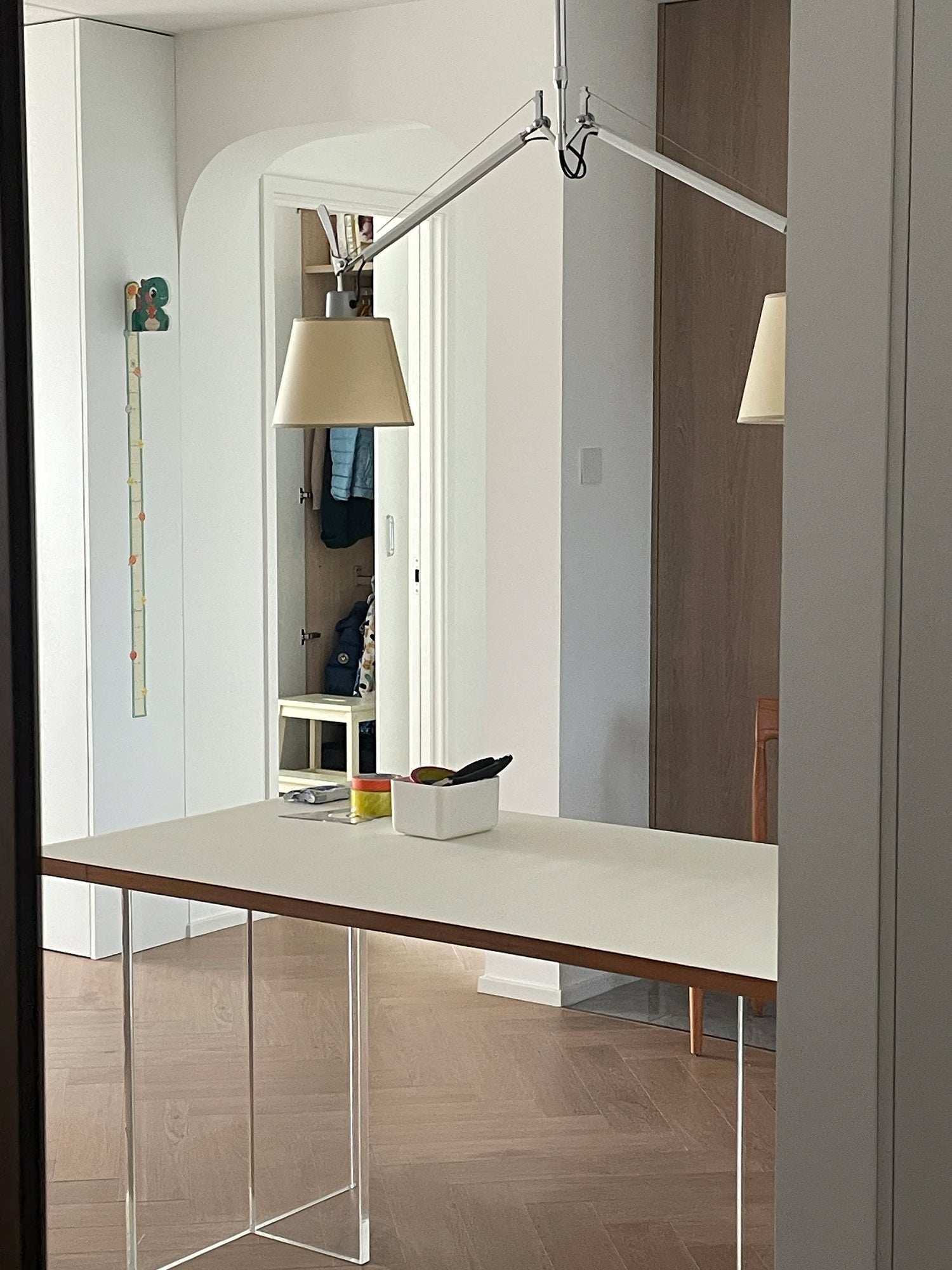 Evmirion Premium Elegance Shade Fabric Pendant Lamp-Neutral Decor