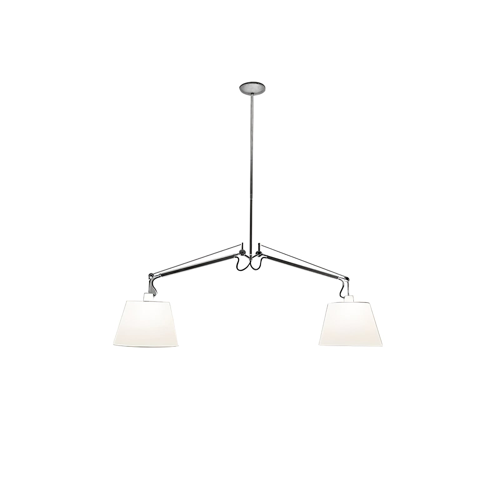 Evmirion Premium Elegance Shade Fabric Pendant Lamp-Neutral Decor