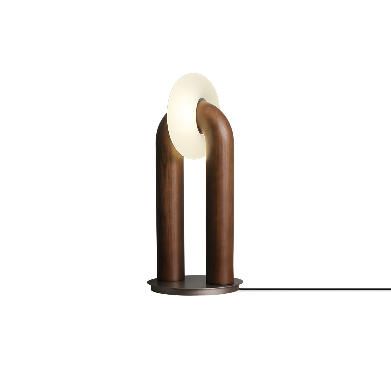 Raelix Wood Vintage Table Lamp-Neutral Decor