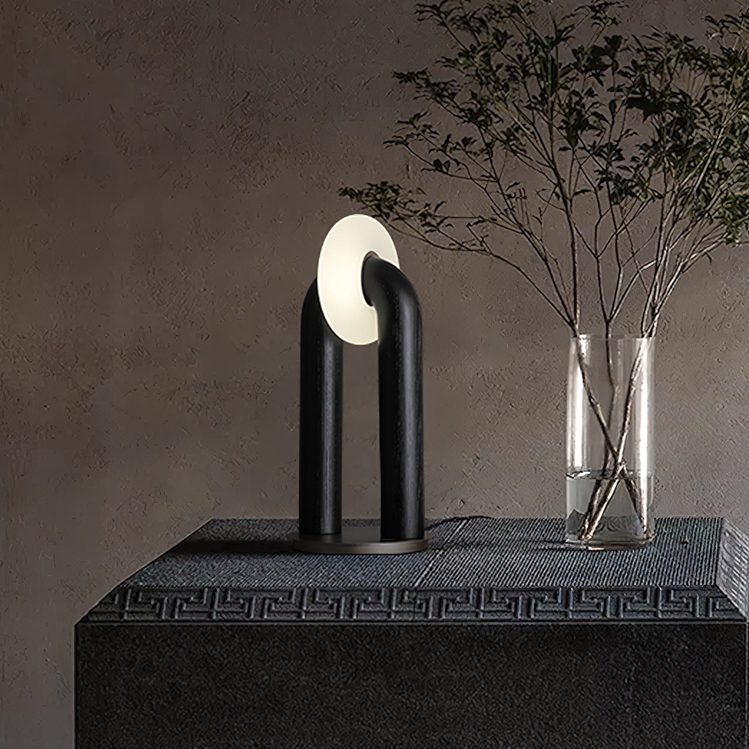 Raelix Wood Vintage Table Lamp-Neutral Decor