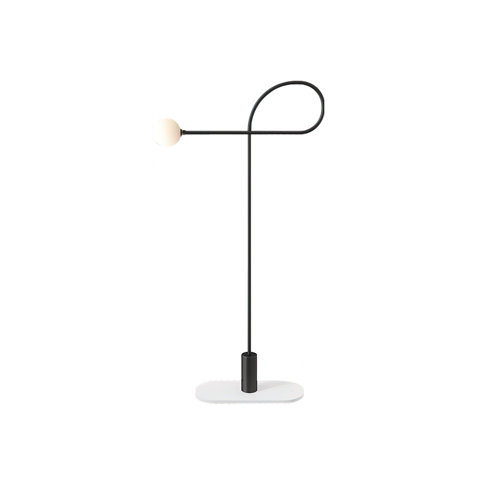 Zanoril Sculptural Floor Lamp-Neutral Decor