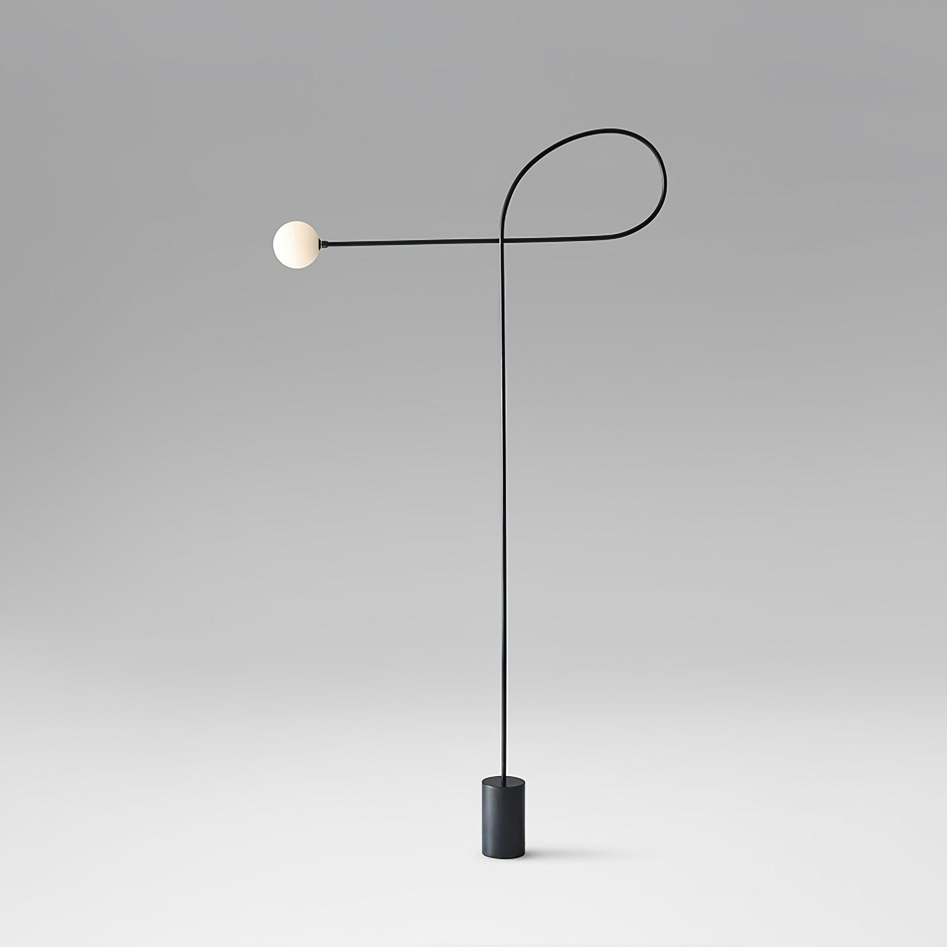 Zanoril Sculptural Floor Lamp-Neutral Decor