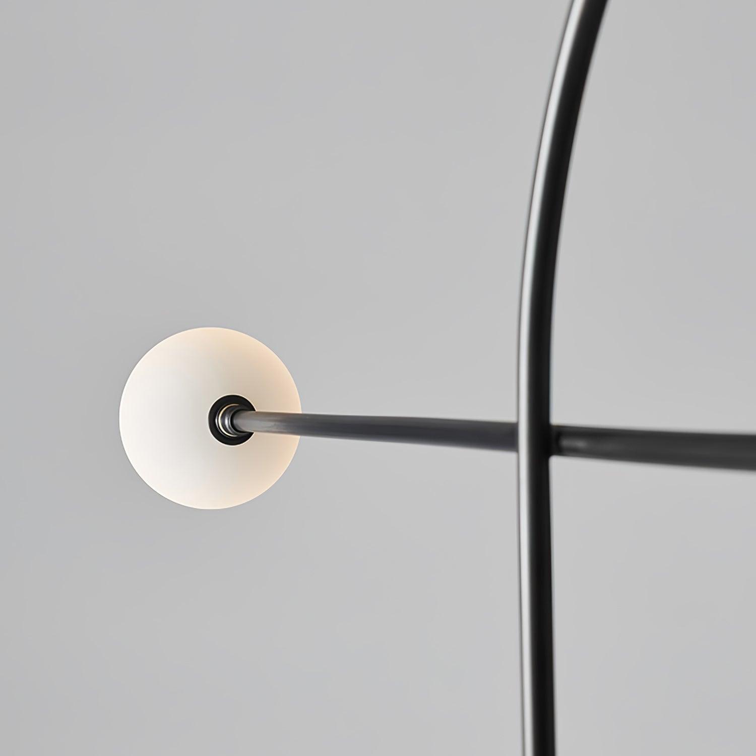 Zanoril Sculptural Floor Lamp-Neutral Decor
