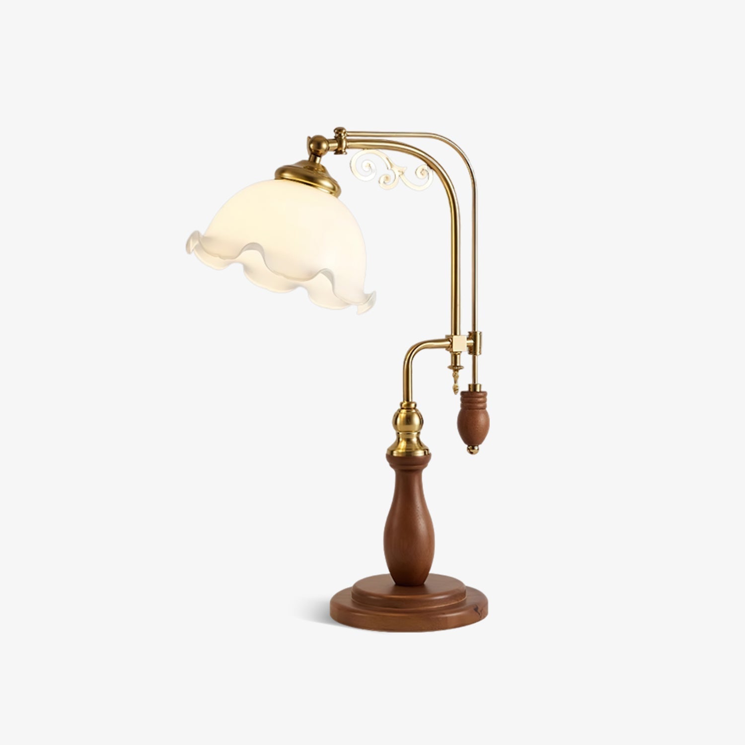 Chateau Arch Curves Table Lamp-Neutral Decor
