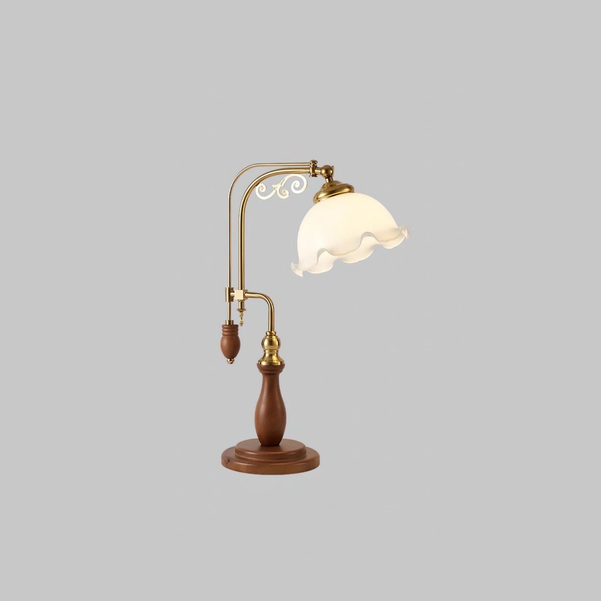 Chateau Arch Curves Table Lamp-Neutral Decor