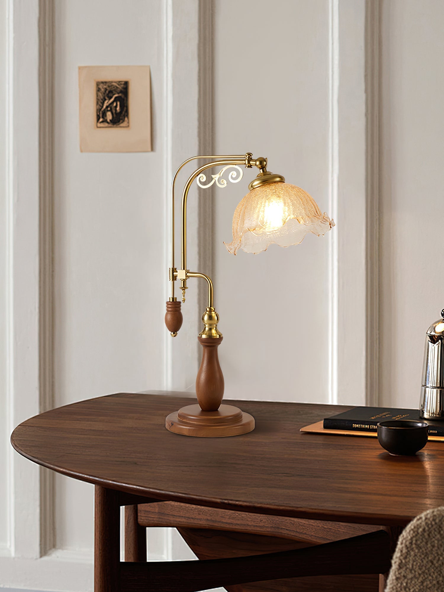 Chateau Arch Curves Table Lamp-Neutral Decor