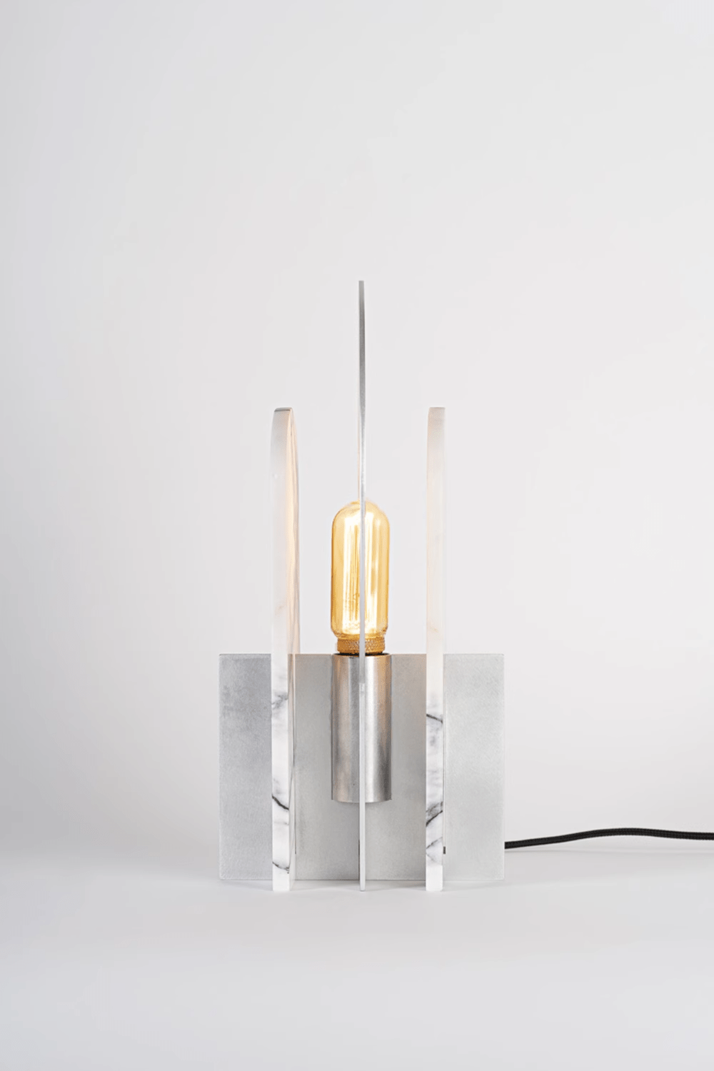 Arch Marble Table Lamp-Neutral Decor