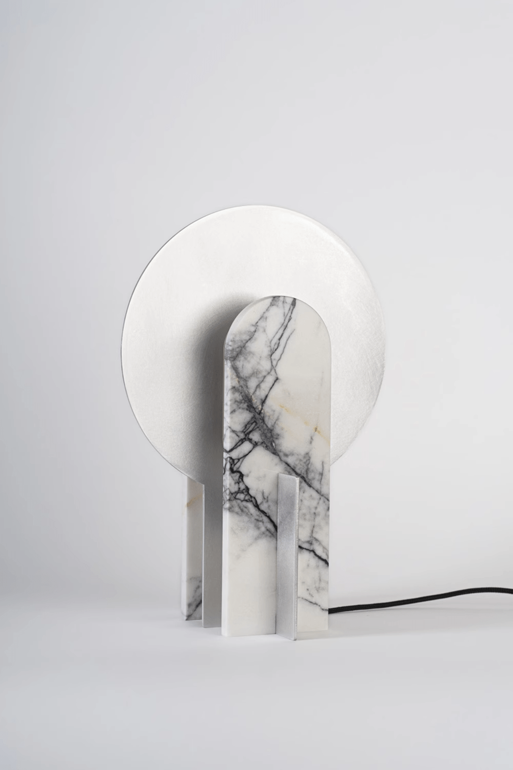 Arch Marble Table Lamp-Neutral Decor