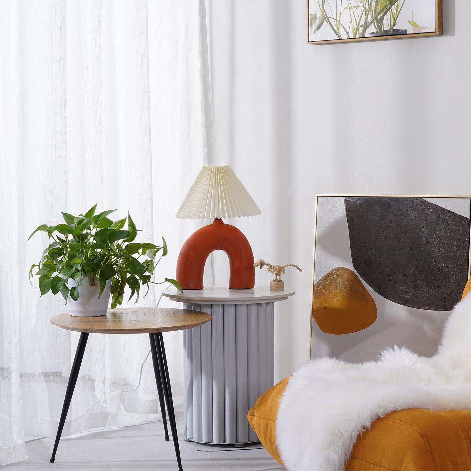 Emino Modern Ceramics Table Lamp-Neutral Decor