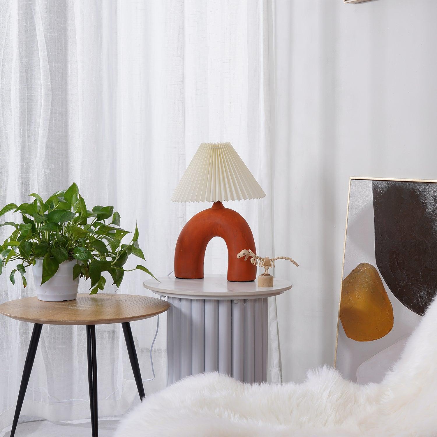 Emino Modern Ceramics Table Lamp-Neutral Decor